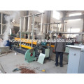 recycled plastic granulating machine wood plastic granules production line